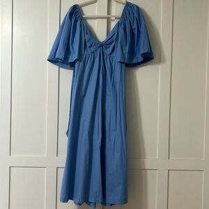 Abercrombie twist front maxi dress